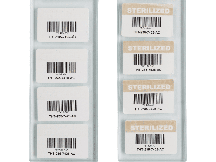 I-Label label laboratoriumlabels Brady _B7425 I-Label sterilisatie indicatie labels op rol