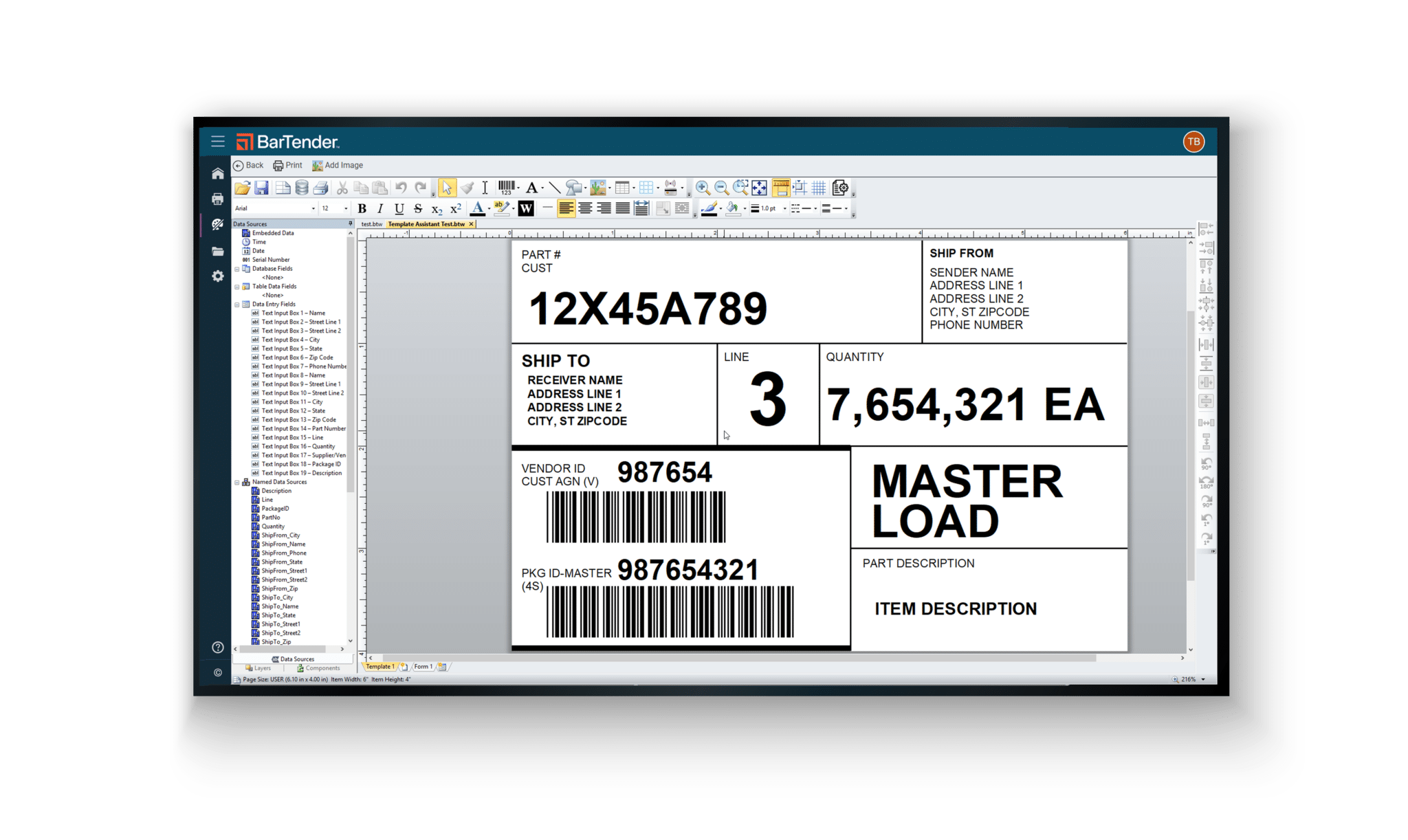 I-Label Bartender label software Cloud Designer BarTender BarTender Design and Print